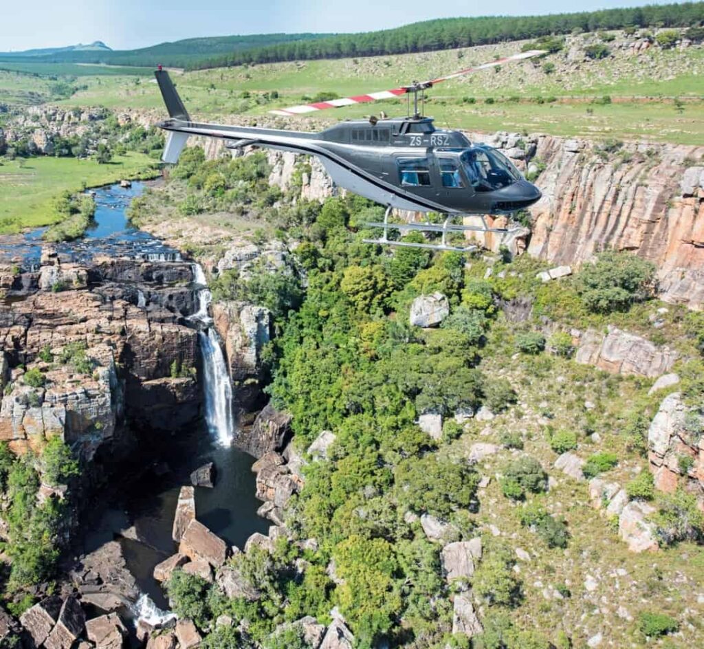 Leopard Hills Helicopter